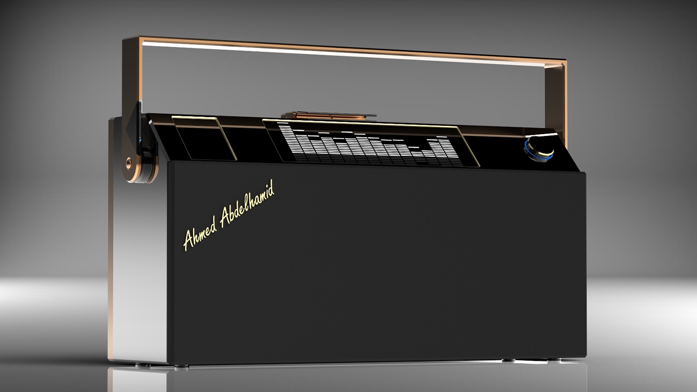 Metal，texture，icspeaker，loudspeaker box，industrial design，